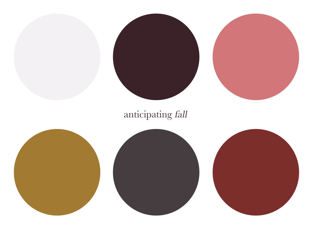 color schemeing seasons